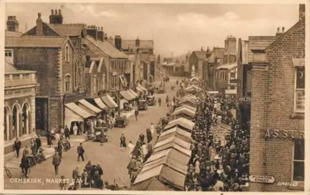 Ormskirk on Market Day